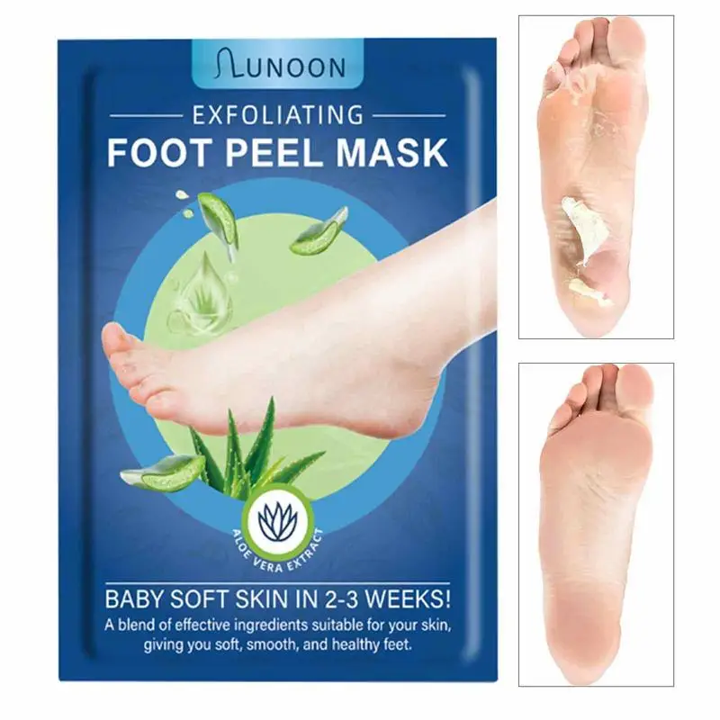 

Exfoliating Foot Mask Feet Peeling Mask Spa Socks Smooth Dead Skin Remover Moisturizing Whitening Foot Mask Foot Peeling Mask