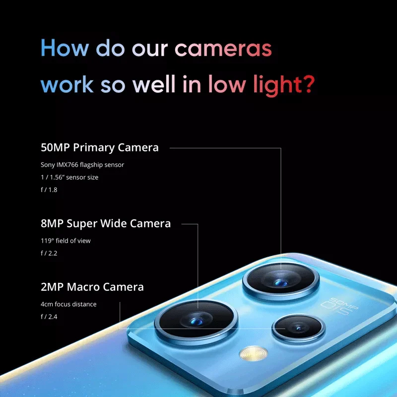 global version realme 9 pro plus 5g smartphone 68gb128256gb dimensity 920 5g 6 4 90hz super amoled display 60w superdart mo free global shipping