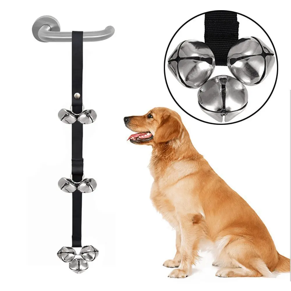 

Dog Doorbells Training Potty Dog Bells Adjustable Door Bell Dog Bells for Potty Training Your Puppy 7 Bells Extra Large Loud