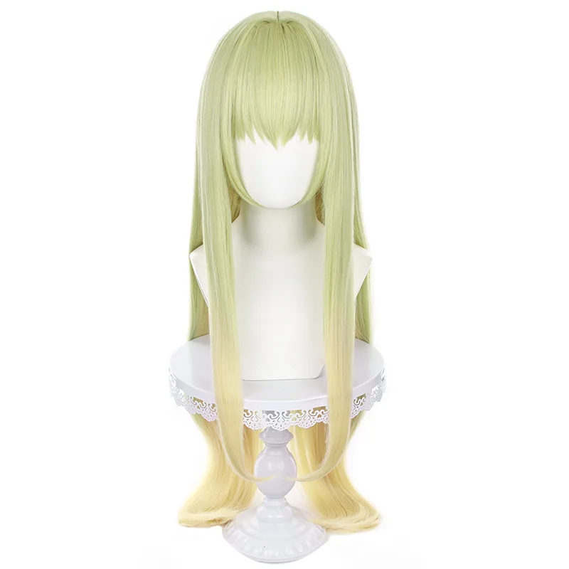 

Anime The White Holy Woman And The Black Priest Cecilia Cosplay Wig Gradation Long Hair Heat Resistant Synthetic Halloween Party