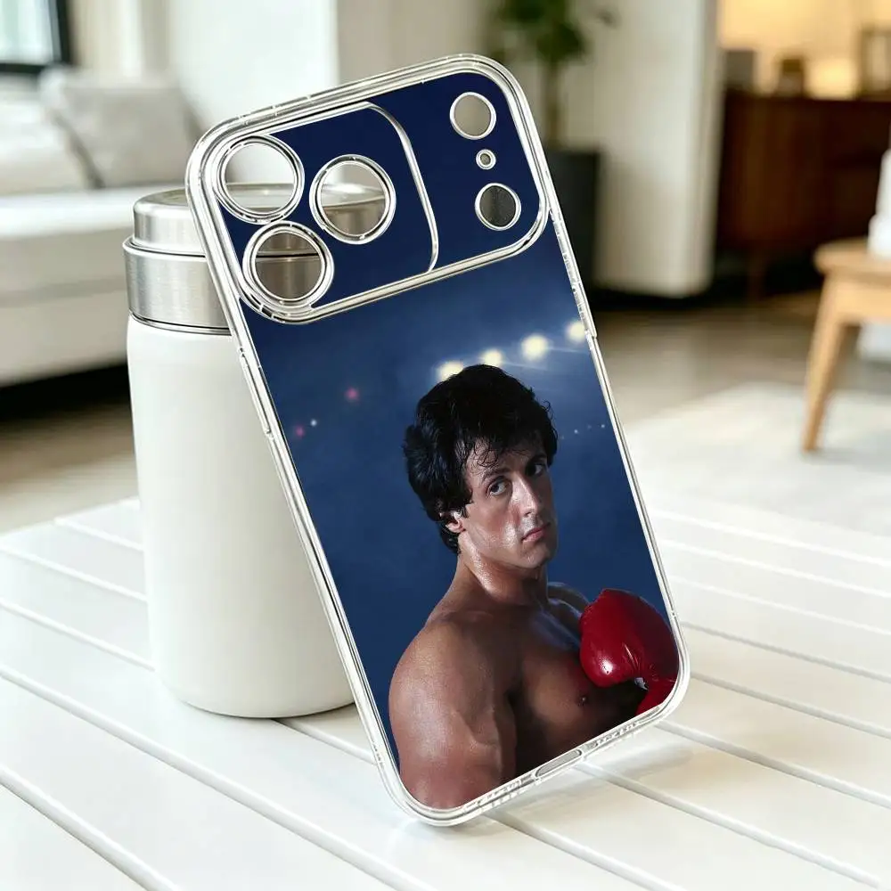 Фото Чехол для телефона First Blood S-Stallone Sly-Y для iPhone 17 16 15 14 13 12 11 Mini Pro Max Plus, прозрачный, в подарок №3