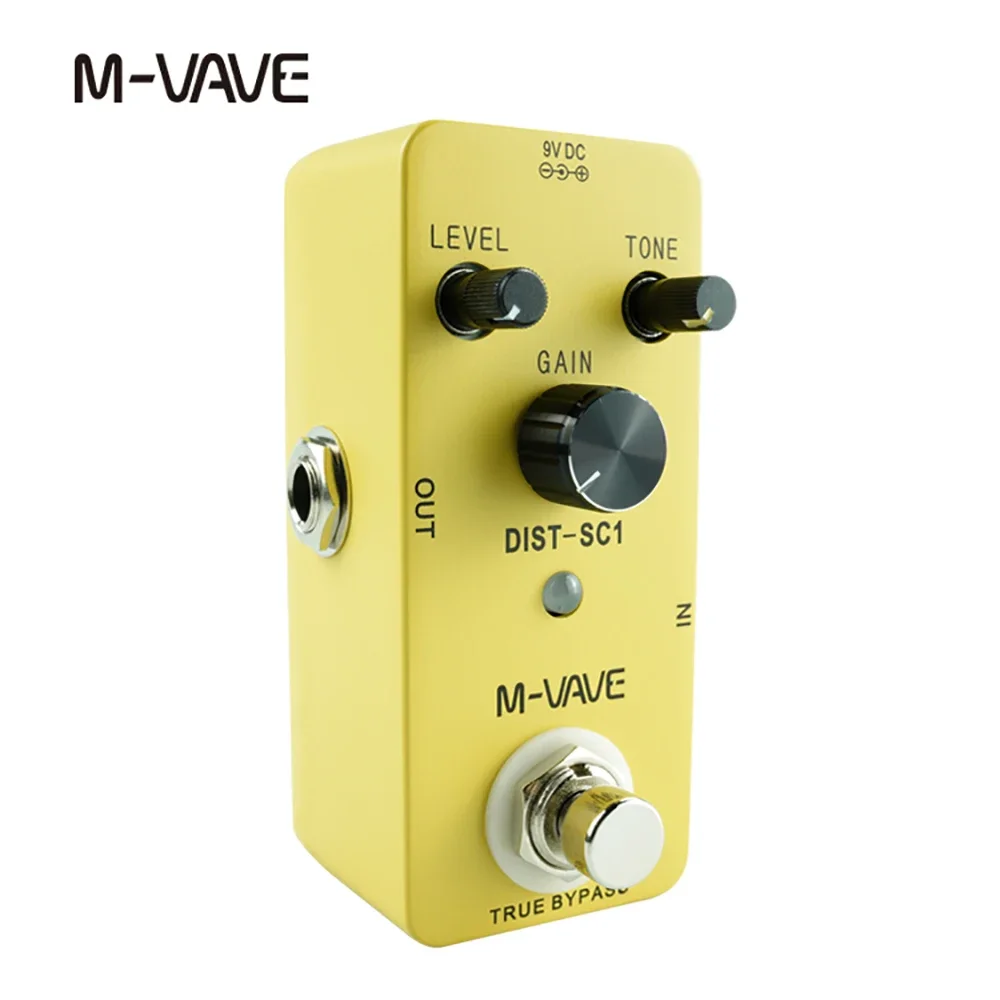 Классическая Теплая Педаль Эффектов Для Гитары M-VAVE Обход С Плавными Искажениями