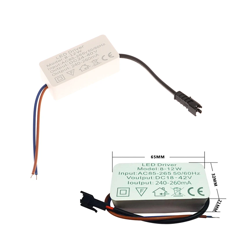 

HELTC Драйвер постоянного тока для светодиодов 1-24Вт