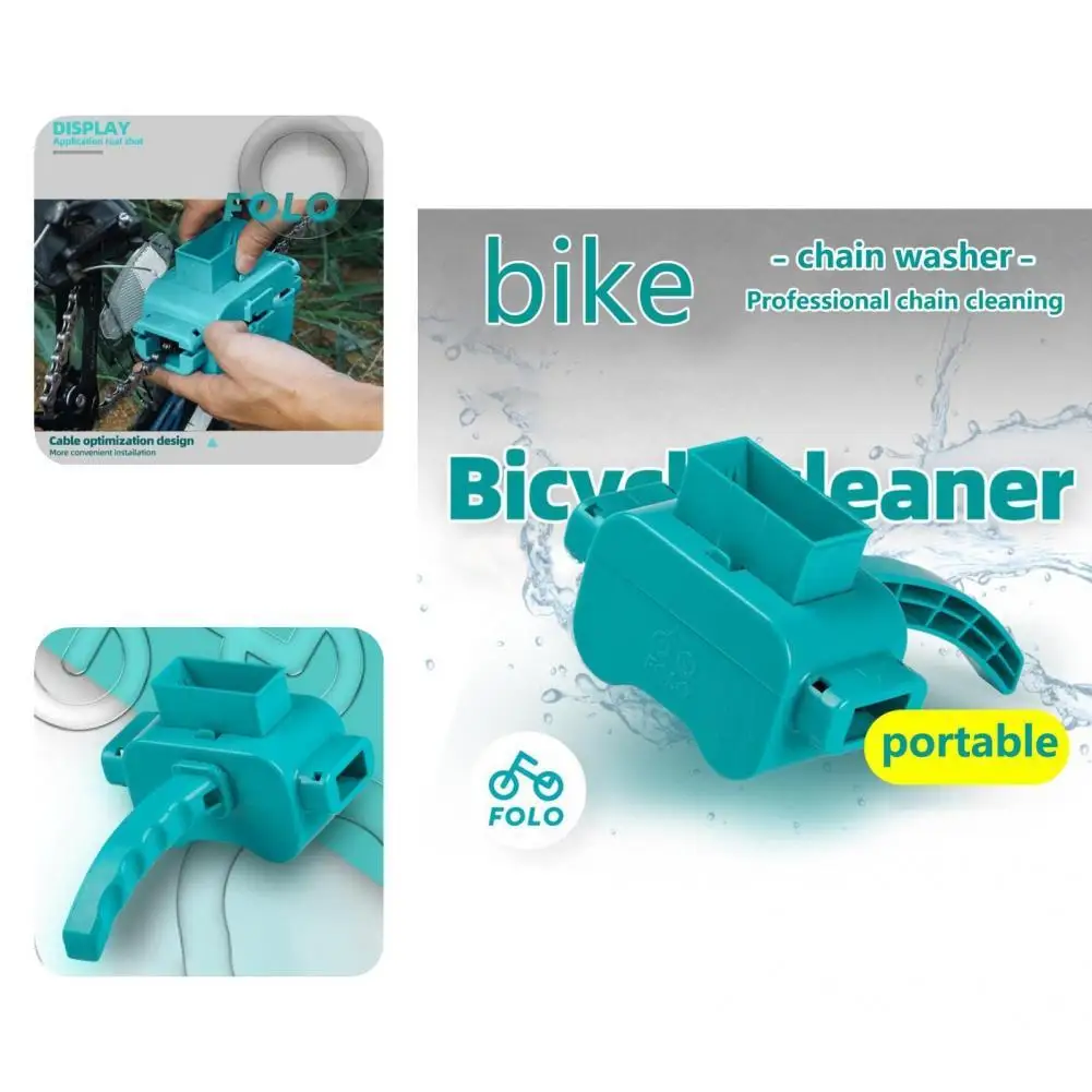 

Useful Bike Chain Cleaner Big Brush Tool Chain Scrubber Machine Sturdy Bright Color Chain Cleaner