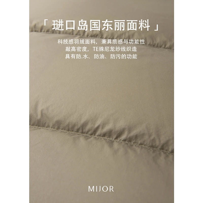 New Casacos De Inverno Feminino  90%  White Goose Down  Casual Hooded Wide-waisted  Pockets  Winter Coats Women