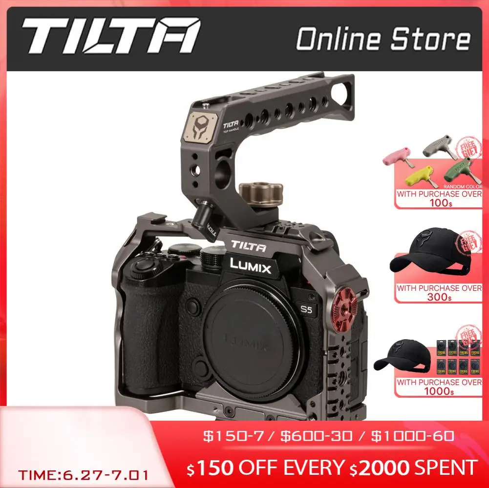 TILTA TA-T38-FCC-G Full Camera Cage for Panasonic S series S1/S1H Tilta Gray