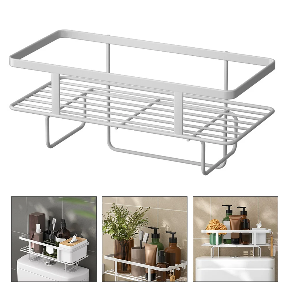 

Toilet Rack Indoor Storage Bathroom Organizer Multi-use Holder Shelf Dressing Table