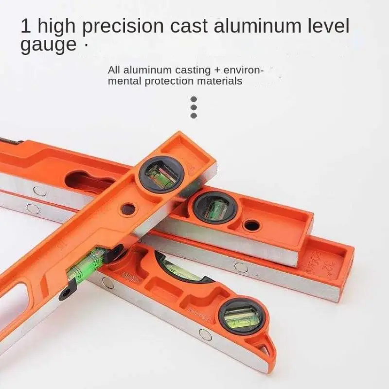 

Hot Sell Strong Magnetic Cast Aluminum Solid Level 3 Blister Household Aluminum Alloy Thickened Multi-function Measuring Level