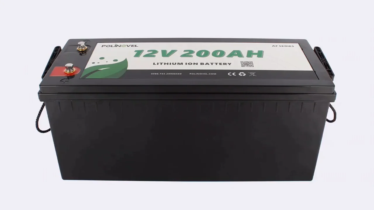 

Polinovel Solar RV Leisure 12v 200ah Lithium Iron Phosphate Battery
