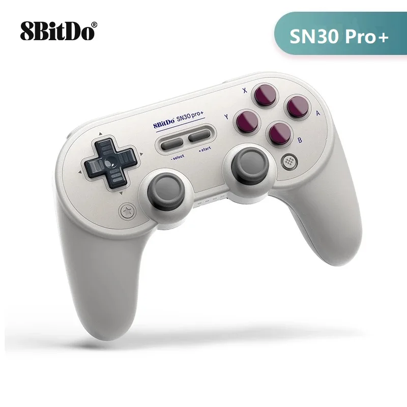 

Беспроводной Bluetooth-контроллер 8bitdo SN30 Pro Plus SN30 PRO +, геймпад для переключения ПК, IOS, Android, Steam, Raspberry Pi, аксессуары