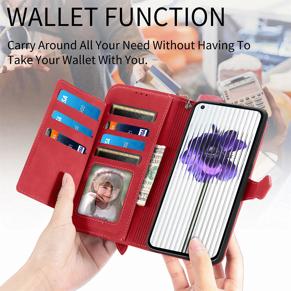 Кожаный флип-чехол на молнии для Xiaomi 12 Lite 11 Ultra 10S 11T Pro 10T Mi POCO X4 M4 F4 F3 X3 GT C31 C40 Doka |