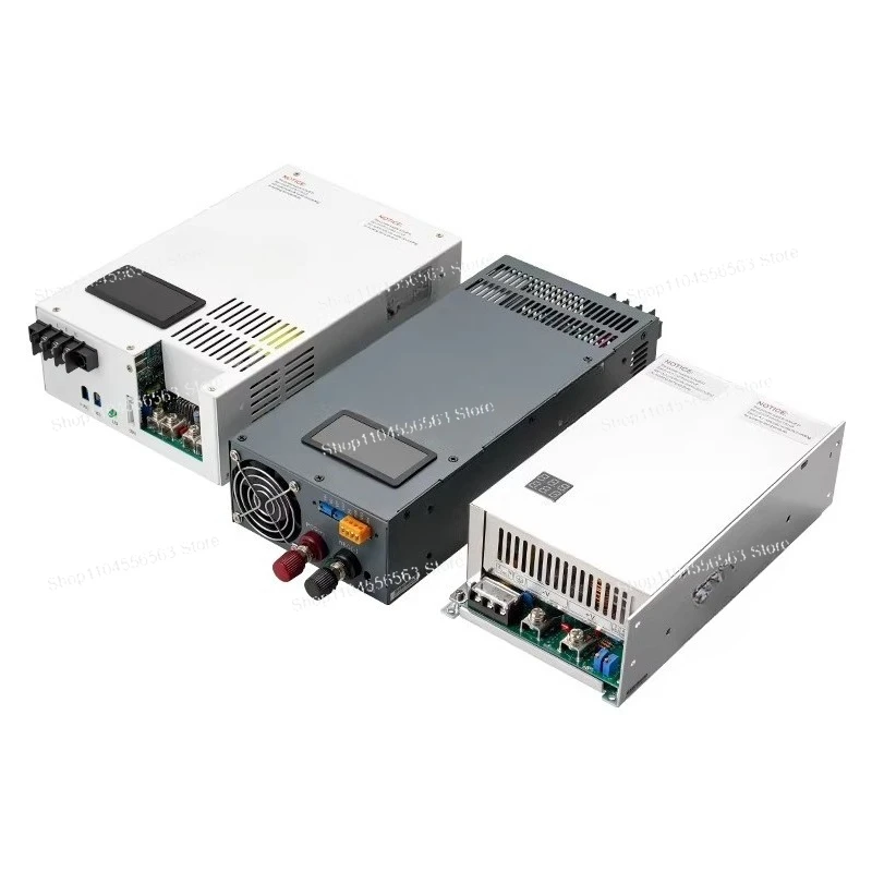 Фото Импульсный источник питания 1000W/1500W/4000W с цифровым дисплеем напряжения и тока, 220В на 24В/36В/48В/0-110В, 90А №1
