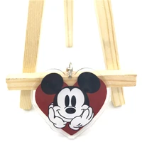 10pcs mickey mouse key ring lovely pendant key chain jewelry womens bag key chain childrens toy gift pendant key chain