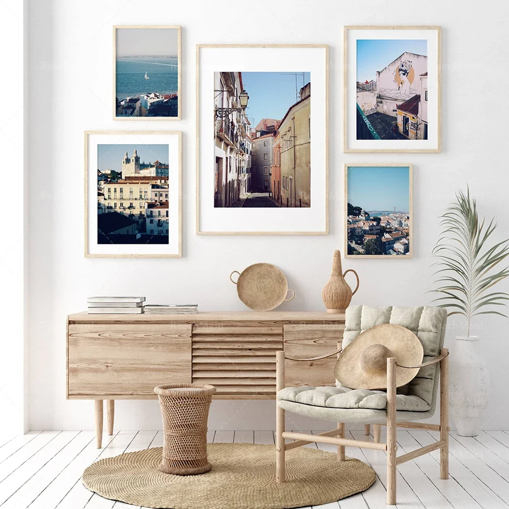 Wall Art Modular Printed HD Modern Pictures Nordic Style Marc Chagall Lovers Poster Painting Canvas For Living Room Home Decor