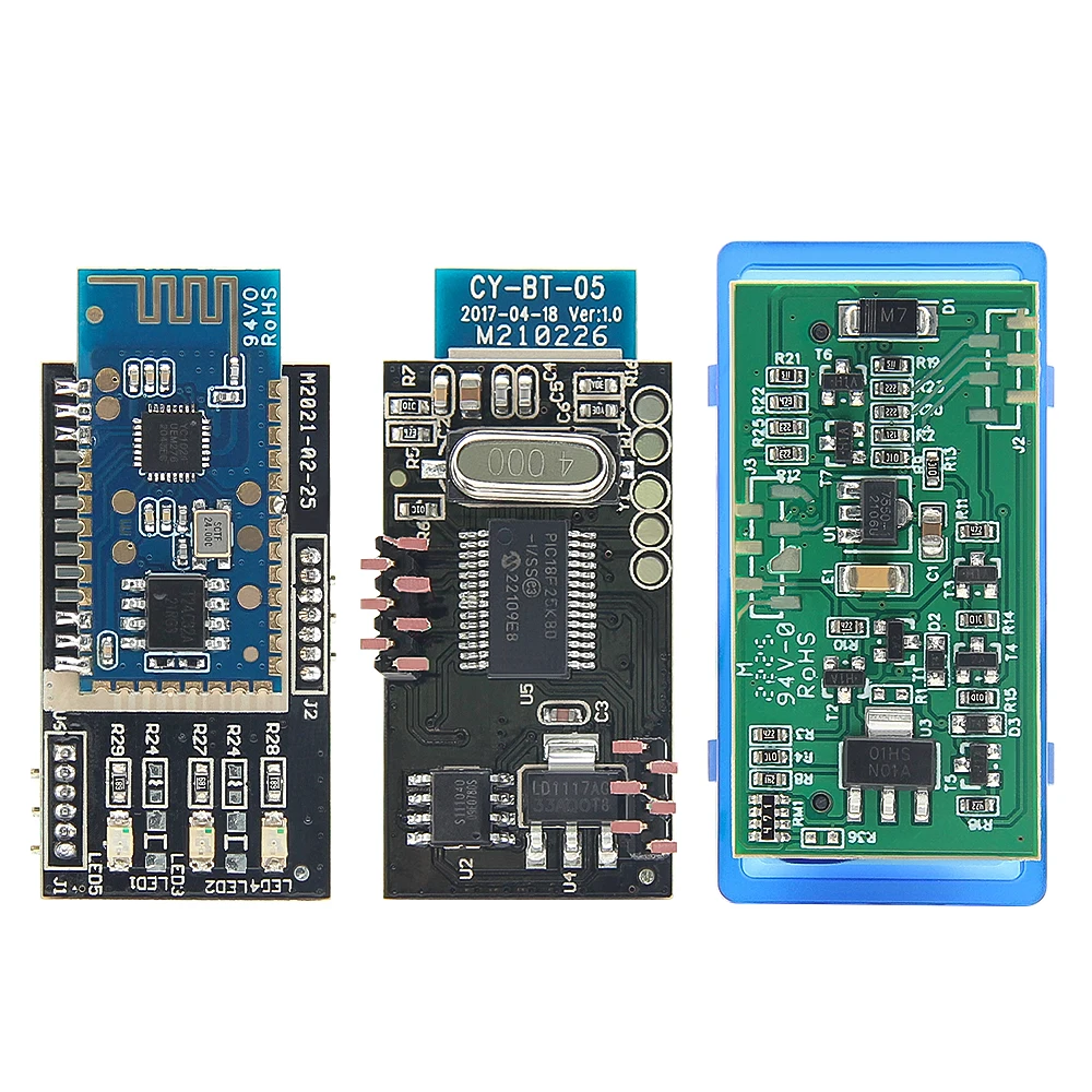 Мини-автомобильный Диагностический Сканер ELM327 PIC18F25K80 V1.5 Двойная Печатная Плата