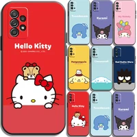 hello kitty kulomi phone cases for xiaomi redmi 10 note 10 10 pro 10s redmi note 10 5g coque funda back cover