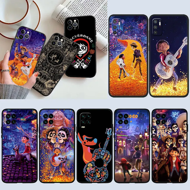 От LS14 Disney Coco фотосессия для Redmi Note 10 10T 10S Pro Max 10A 10X K30 K40 K50 S2 7A