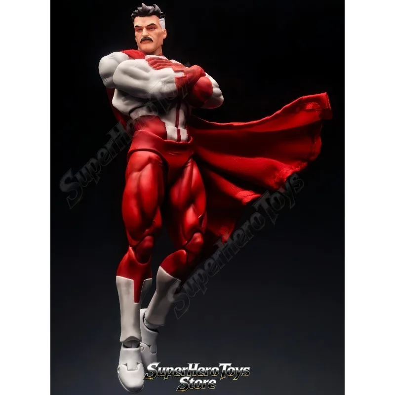Фото Доставка за 24 часа: Фигурка ZOOMRIG ZR-001 Omni-Man (Марк Грейсон) из аниме Invincible, подвижная статуэтка из ПВХ с подвижными суставами №3