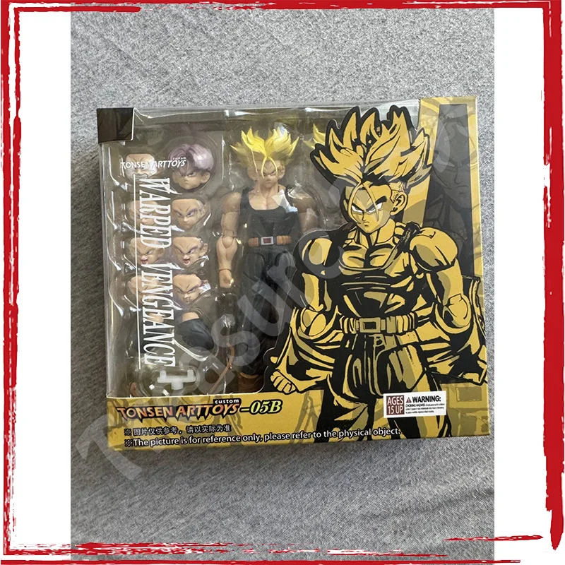 Фото Tonsenarttoys Kamione Trunks 05a 05b Фигурка Dragon Ball Z Super Saiyan SSJ SSJ2 Trunks Аниме Фигурки Модели Игрушки Подарки №5