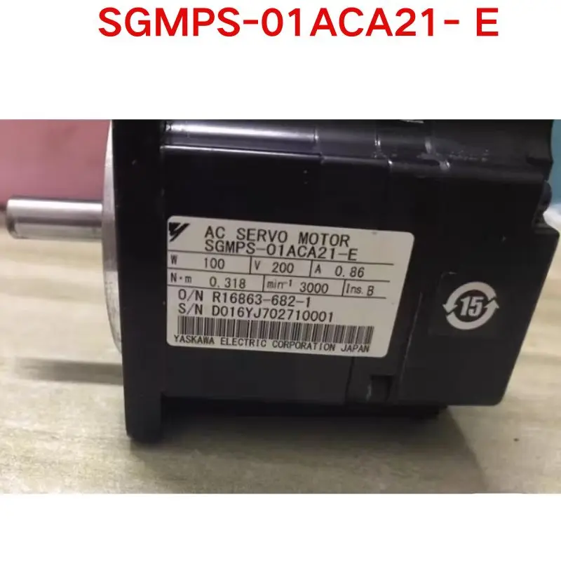Тест б/у ОК Yaskawa SGMPS-01ACA21-E