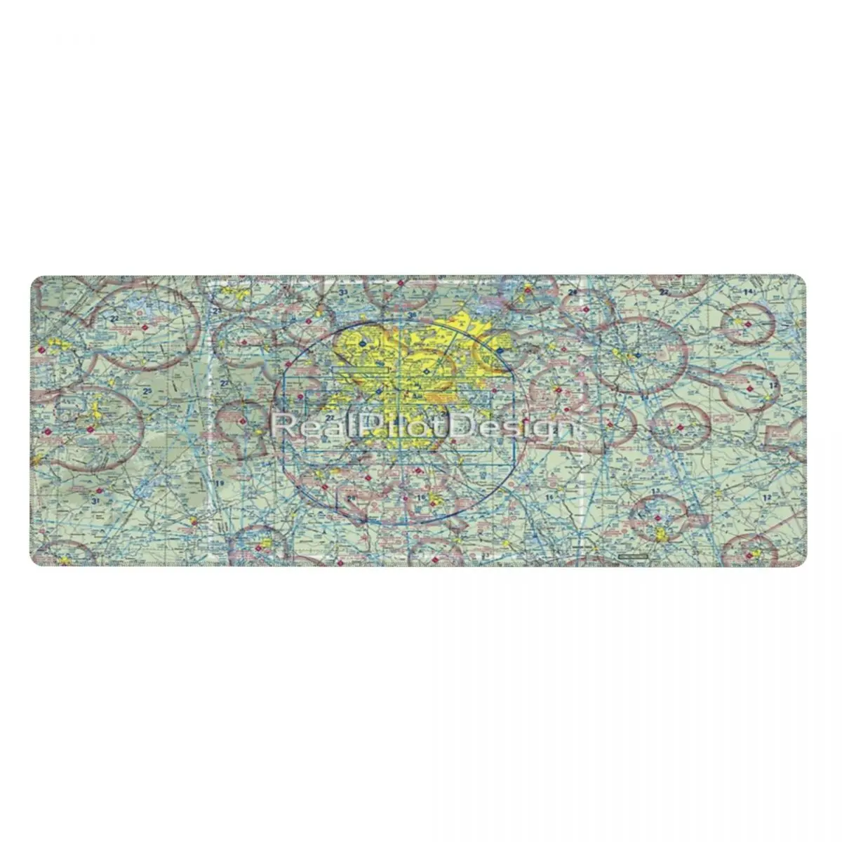 Резиновые накладки для клавиатуры Atlanta ATL Sectional Aeronautical Chart Pilot Design