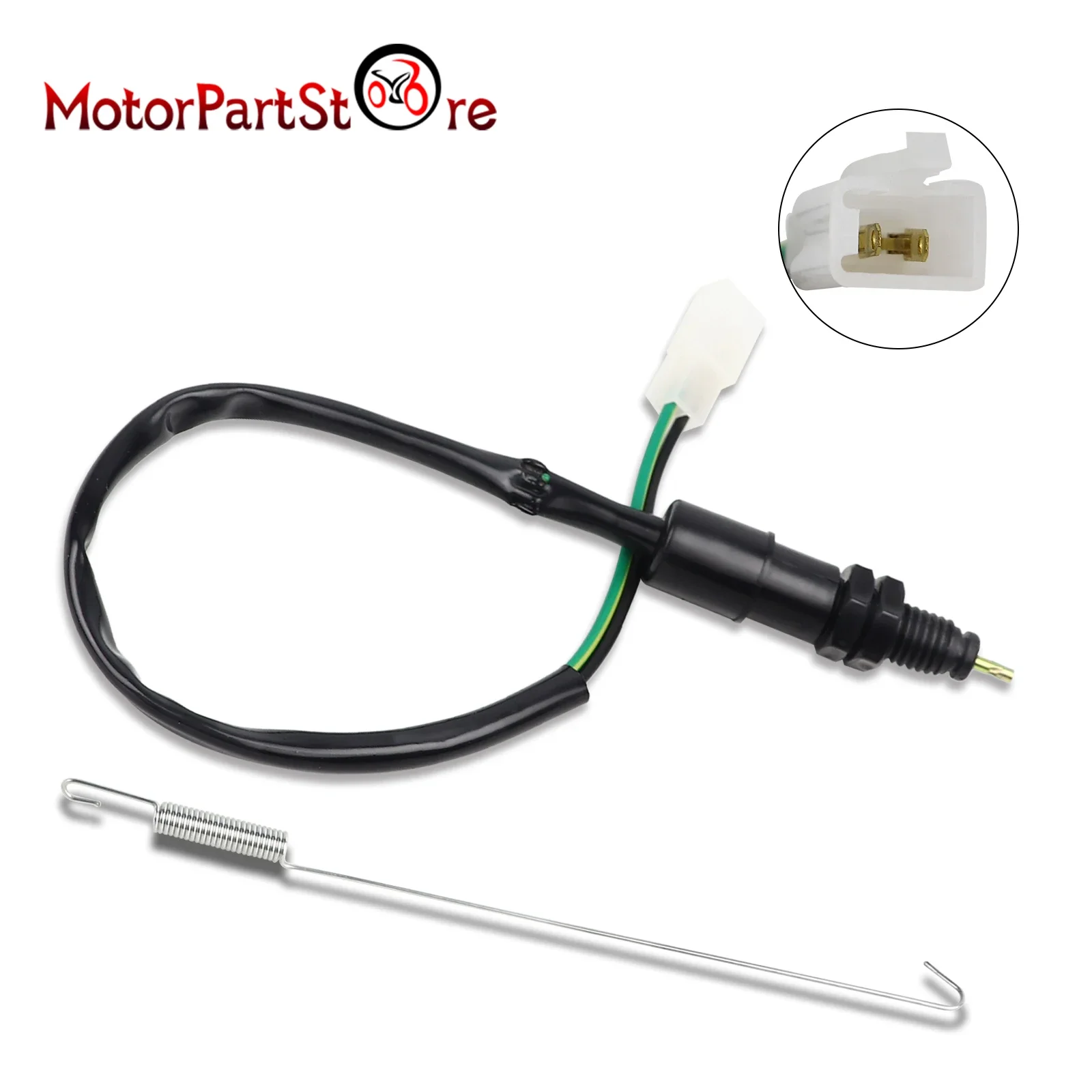 

Универсальный переключатель заднего стоп-сигнала, переключатель стоп-сигнала для Honda Kawasaki Suzuki Yamaha Harley, мотоцикл, квадроцикл, скутер