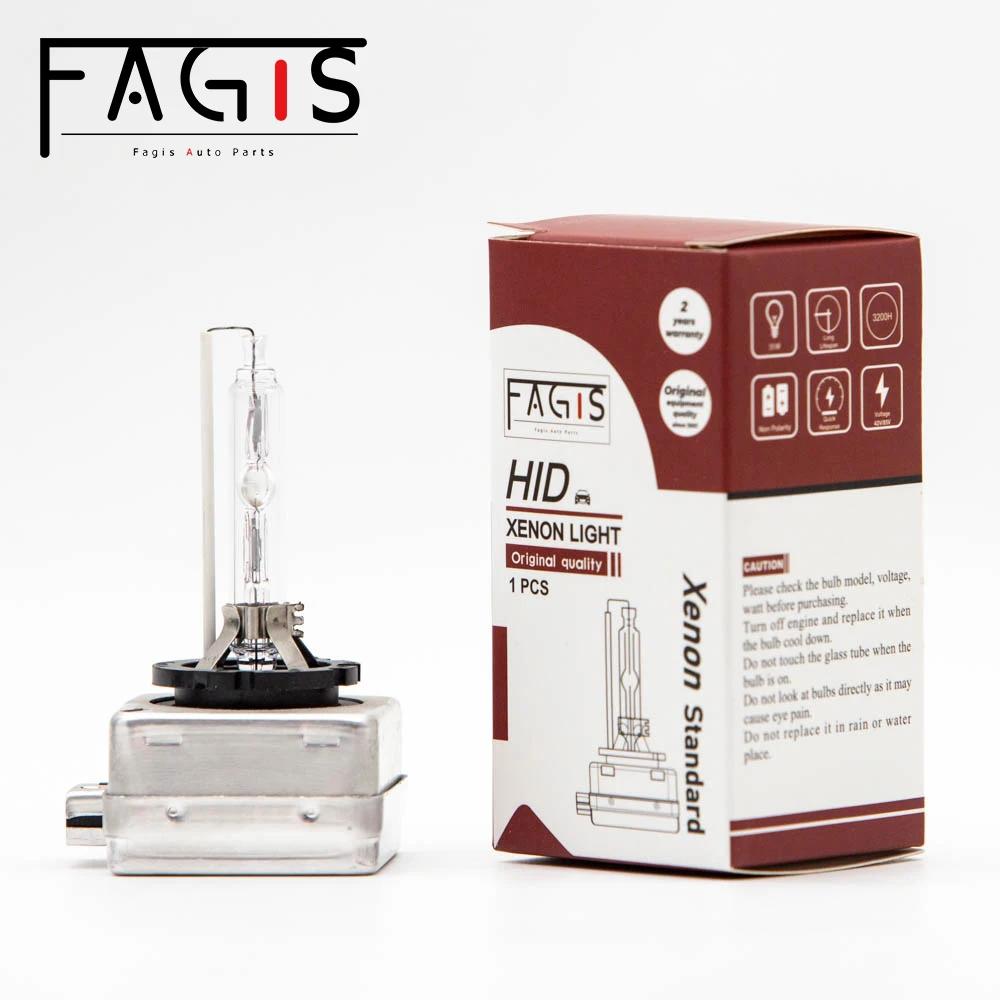 

Fagis D1S D2S D3S D4S HID Bulb 35W HID Xenon Lamps Headlight Bulb Headlamp Light 4300K 6000K 8000K