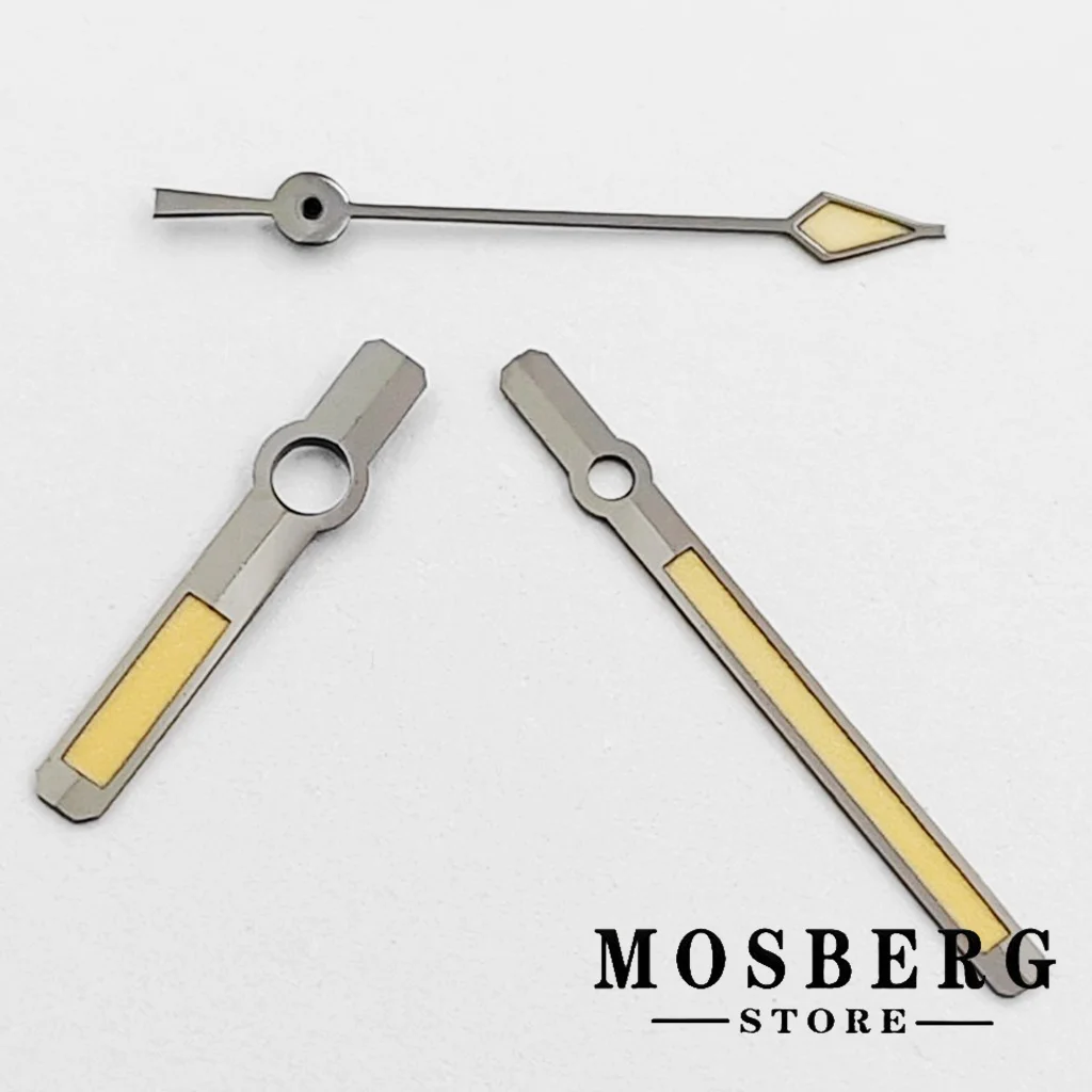 Стрелки часов NH35 зеленые светящиеся подходят NH36 автоматический механизм цвет