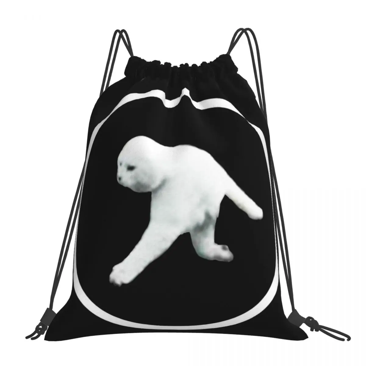 

Aphex Twin - Two Legged Cat Backpacks Fashion Portable Drawstring Bags Drawstring Bundle Pocket Sports Bag Book Bags For Travel
