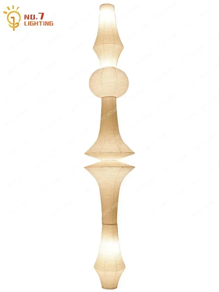 Японский подвесной светильник Wabi-sabi Akari Noguchi модель E27 современные подвесные