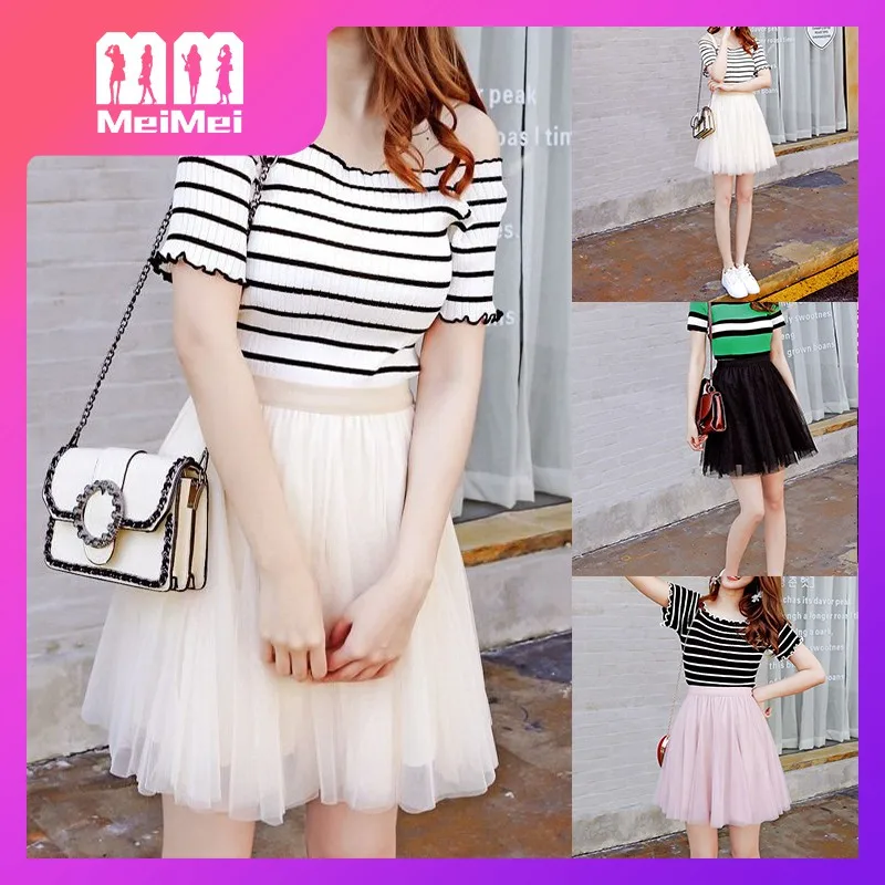 

Yihua gauze skirt summer short skirt fairy skirt small gauze skirt short white skirt summer 2021 NEW