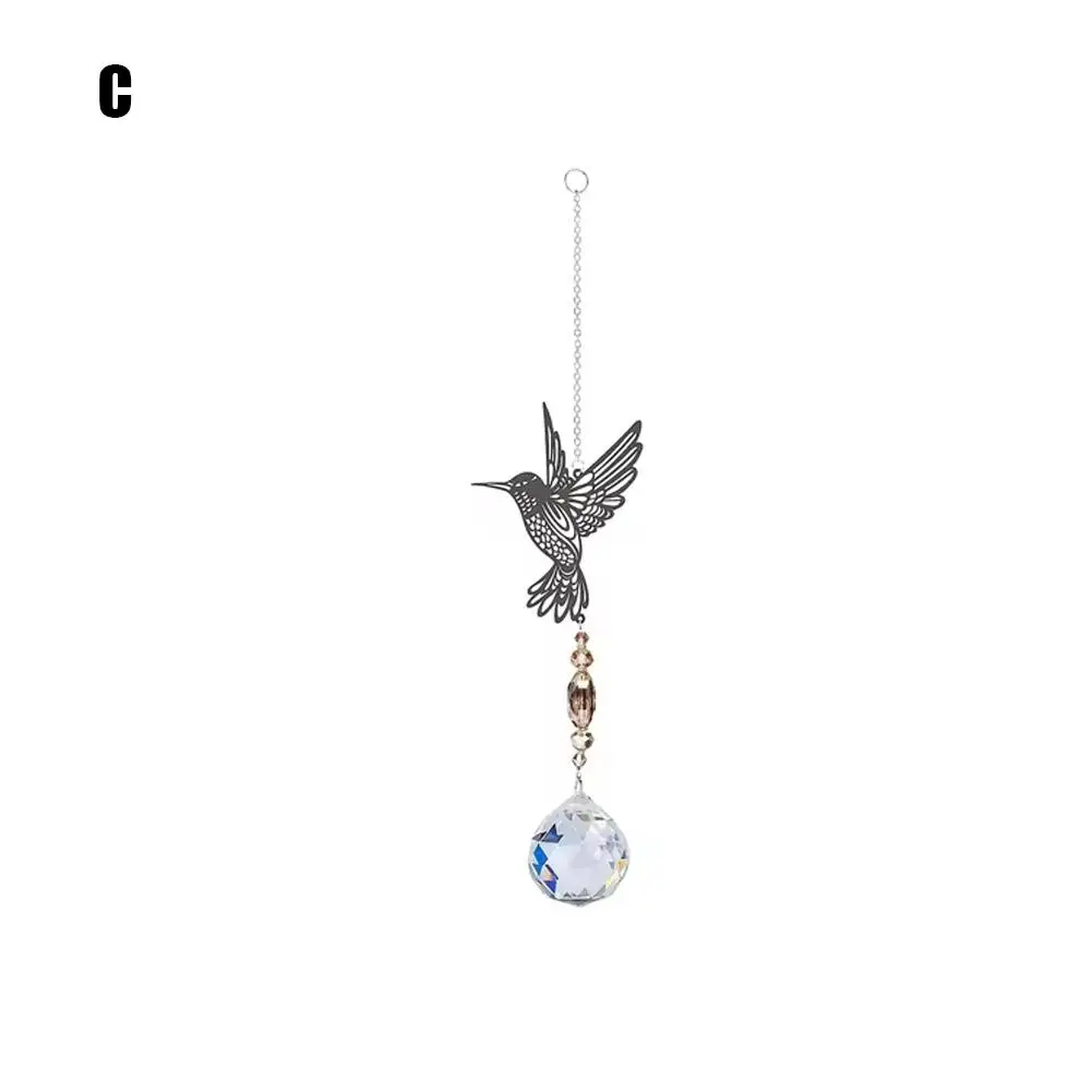 Хрустальный Ловец подвесное окно фотосессия Сова радуга комнатный кулон