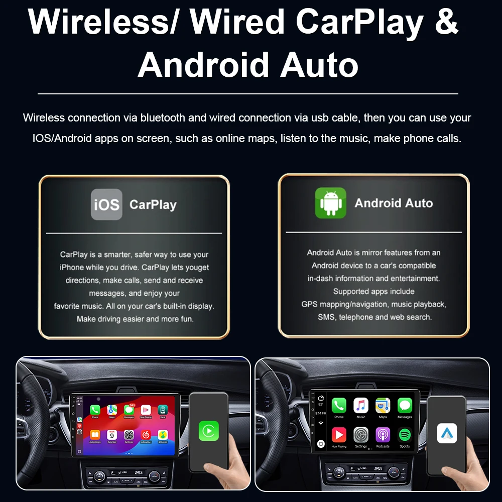 Фото Для Toyota Prius Plus V Alpha 2012-2017 (правый руль) — Автомагнитола Android 15, мультимедийный плеер, навигация GPS, 8 ГБ ОЗУ, 128 ГБ ПЗУ, беспроводной Carplay, DSP №2