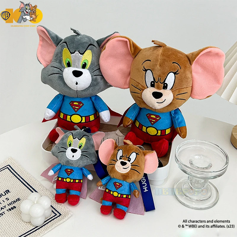 Плюшевая игрушка на 100-летие Warner 20 см мягкая кукла Супер Том и Джерри против 10