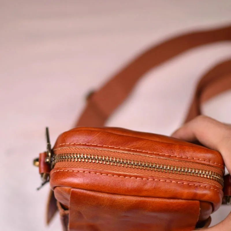 AETOO Новая многофункциональная японская винтажная сумка из воловьей кожи кожаная