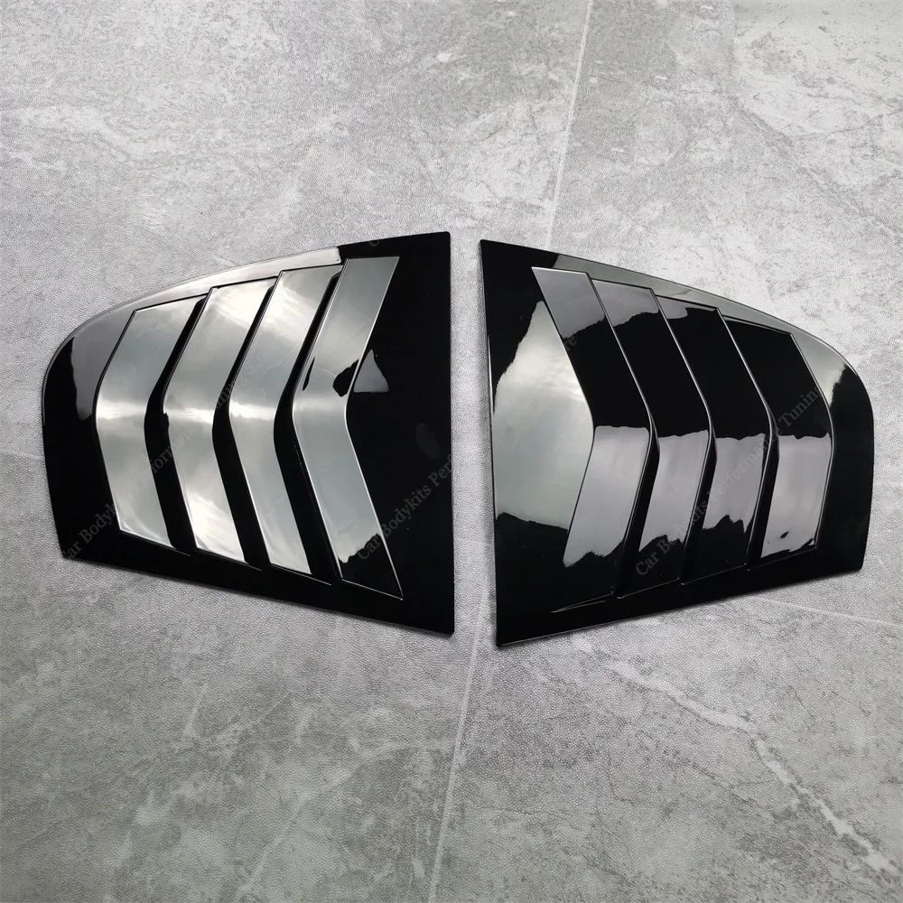 

Для BMW E60 Стайлинг автомобиля, жалюзи заднего стекла 525i 530d 530i 545i 550i M5 2004-2010, задний треугольный спойлер, обвесы