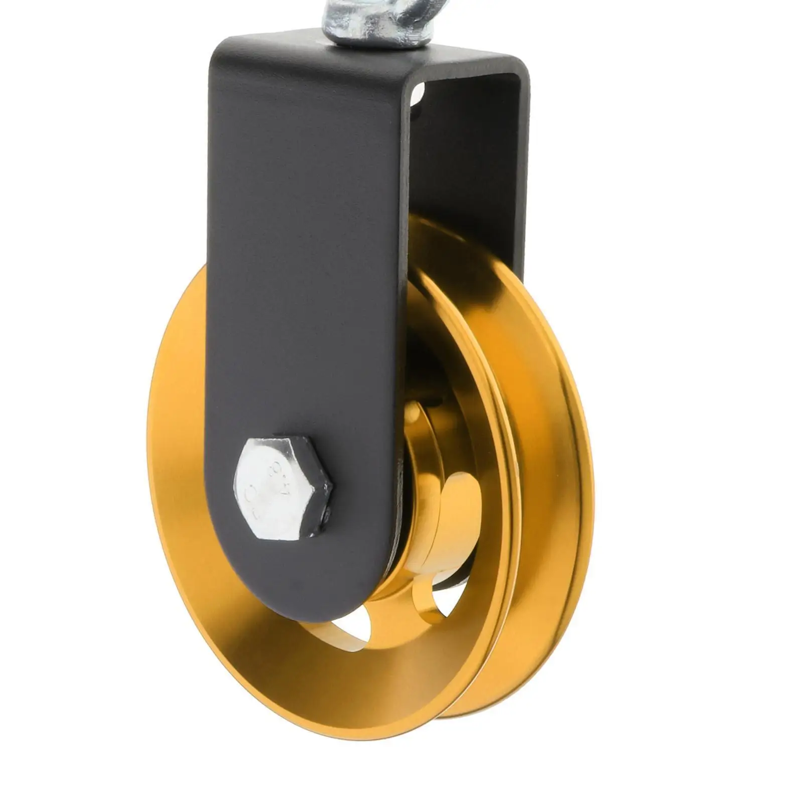 Алюминиевый сплав, подшипник, нагрузка для подъема кабеля, тренировочное колесо, золото