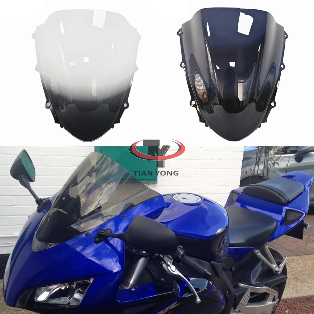Лобовое стекло мотоцикла для Honda CBR1000RR дымчатое черное ветровое подходит CBR 1000RR 1000