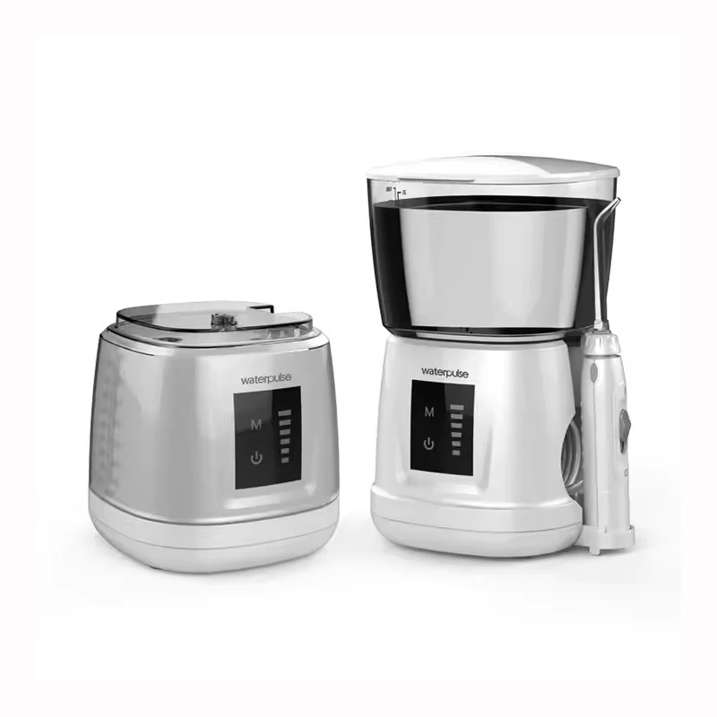 Фото Фильтр для воды + 6 советов, массажер для чистки зубов, 20-120PSI, гигиена полости рта, водный ирригатор, 1000 мл, средство для чистки зубов №1