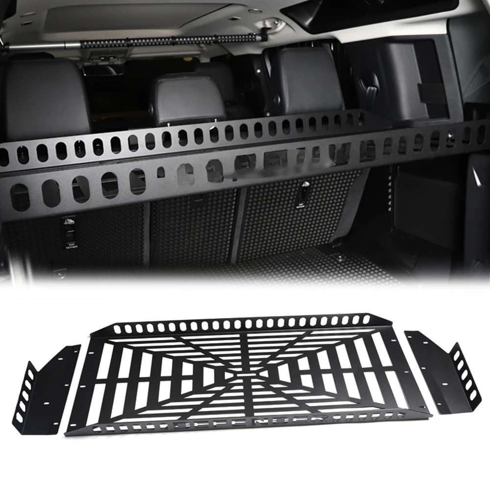 

Aluminum Car Trunk Luggage Storage Shelves Multifunctional Storage Pallet Rack For Defender 2020 2022