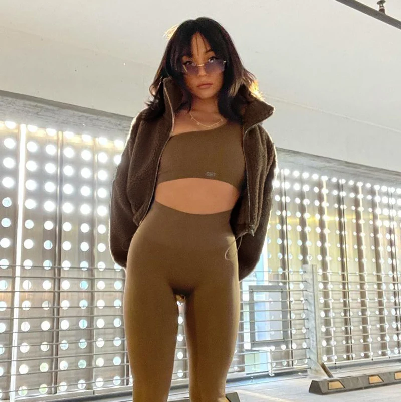 Autumn and Winter Women's Cashmere 2021 Sweatshirt Korean Zipper Casual Teddy Jacket Warm Jacket Street Casual Loose Jacket