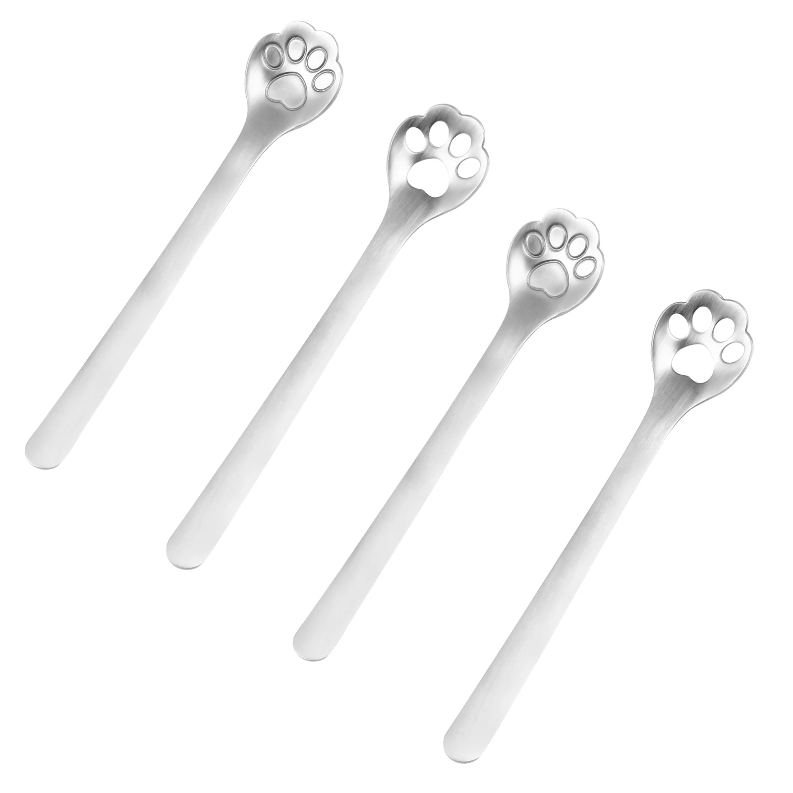 

Spoon Spoons Cocktail Metal Set Stirring Mixing Christmas Mini Ice Tea Coffee Teaspoons Cream Steel Stainlesssugar Honey Stir