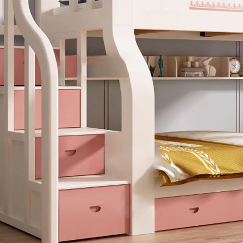 Двуспальная кровать House Queen с выдвижными ящиками современная детская двуспальная