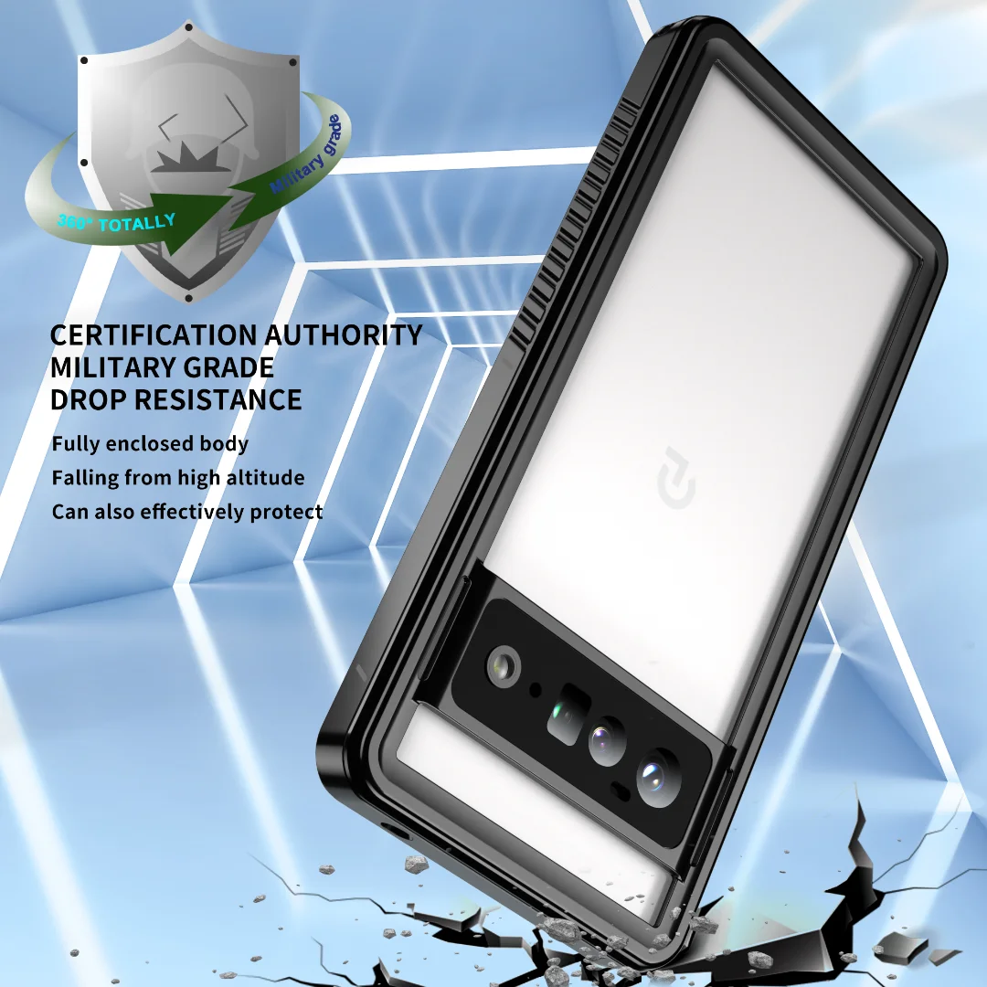 IP68 Waterproof Case For Google Pixel 6 Pro Coque 360 Full Hybrid Armor Outdoor Swimming Phone Case Pixel 6 Pro Shockproof Cover
