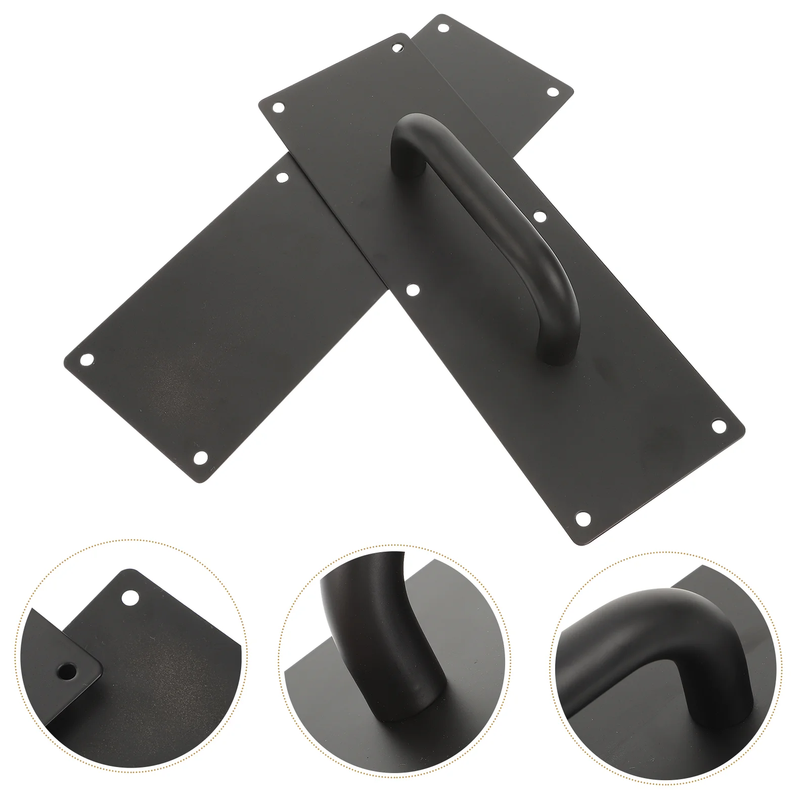 

Door Handle Platepush Handlescommercial Sliding Screws Firebarn Steelcomposite Pulls Stainless Stainess Plates Home