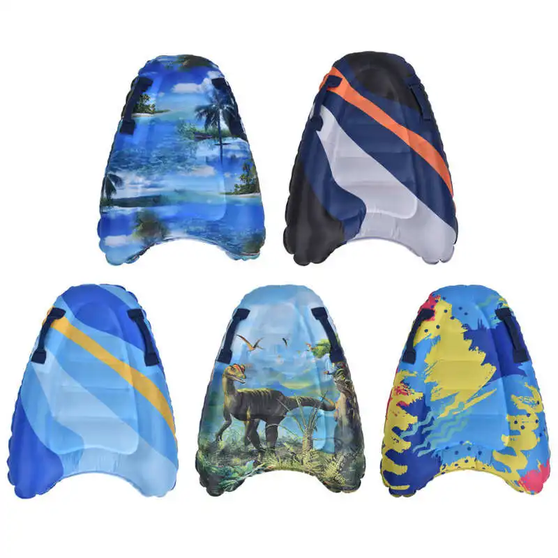 

Портативная надувная плавающая доска, мультяшный плавательный бассейн, плоты, Пляжная доска для серфинга для детей и взрослых