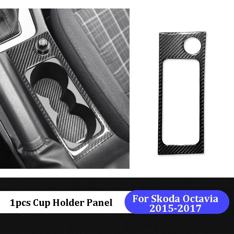 

Для Skoda Octavia 2015 2016 2017 2018 2019 Стайлинг из углеродного волокна, защитные наклейки, пленка, панель переключения передач, аксессуары для отделки автомобиля