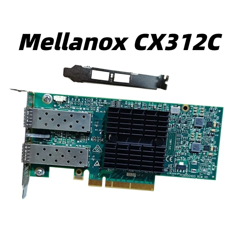 Фото Сетевая карта Mellanox CX312C 10 ГБ SFP+, двойной порт для Synology NAS Plug and Play №1