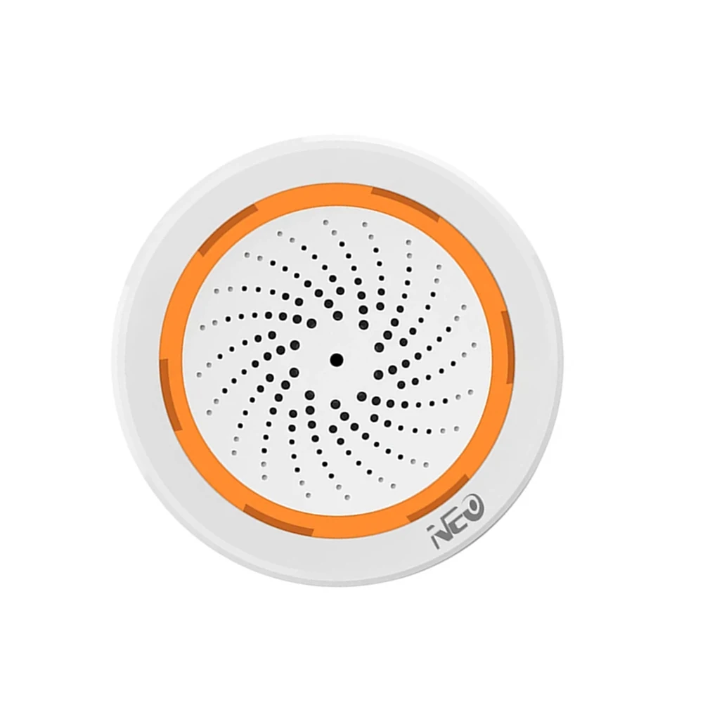 

Neo coolcam Tuya ZigBee 3 0 2 In 1 Sound Light Sensor Built-in 90dB Siren Alarm Smart Home Remote Control Via SmartLife APP