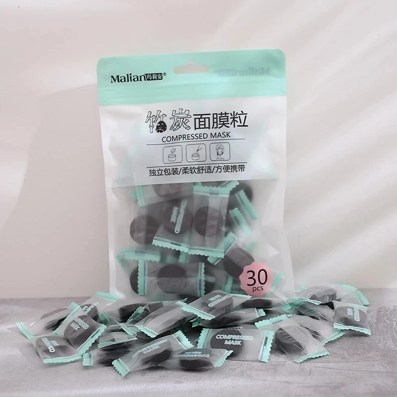 30/50Pcs Compressed Face Mask Paper Disposable Masks Papers Natural Skin Care DIY Women Makeup Beauty Tool |